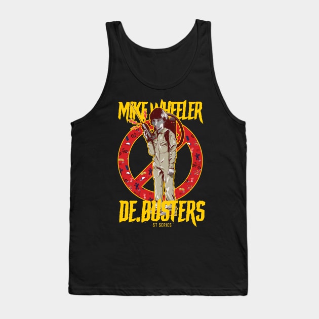 De.Busters - Mike Wheeler ST Series Tank Top by Dayat The Thunder